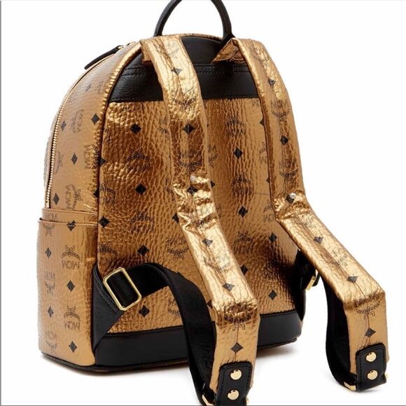 Metallic MCM Small Backpack - Picture 2 of 2